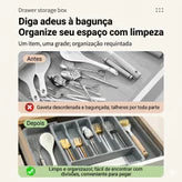 Foto de avaliação do organizador de talheres